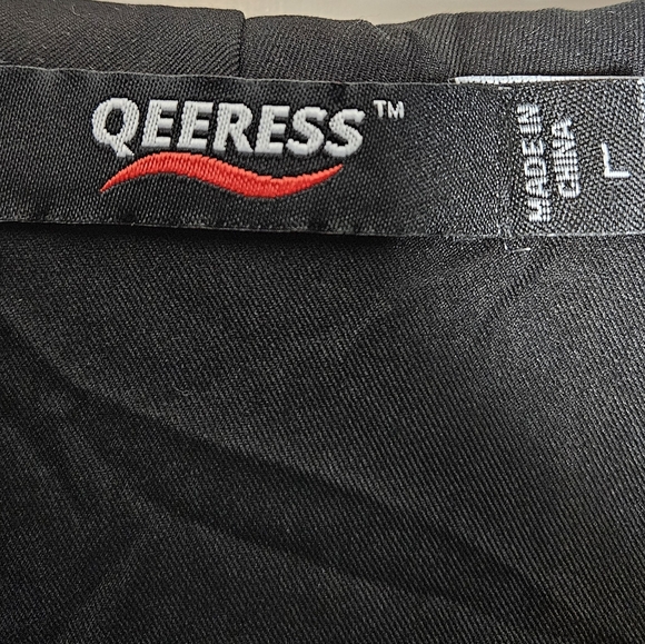 Flared Tie Back Black Dress - Picture 3 of 4